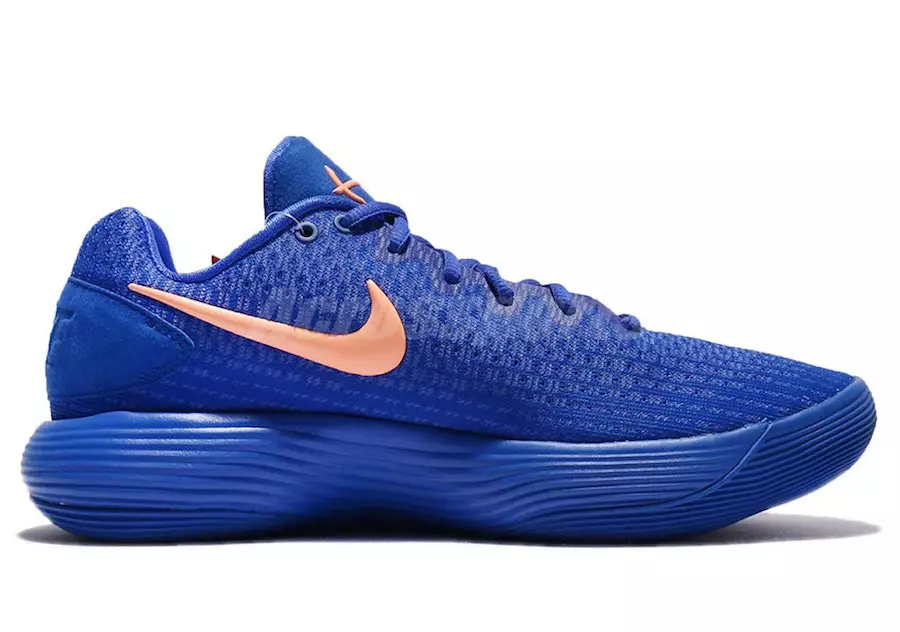 Сині кросівки Nike Hyperdunk 2017 Low Racer 897637-401