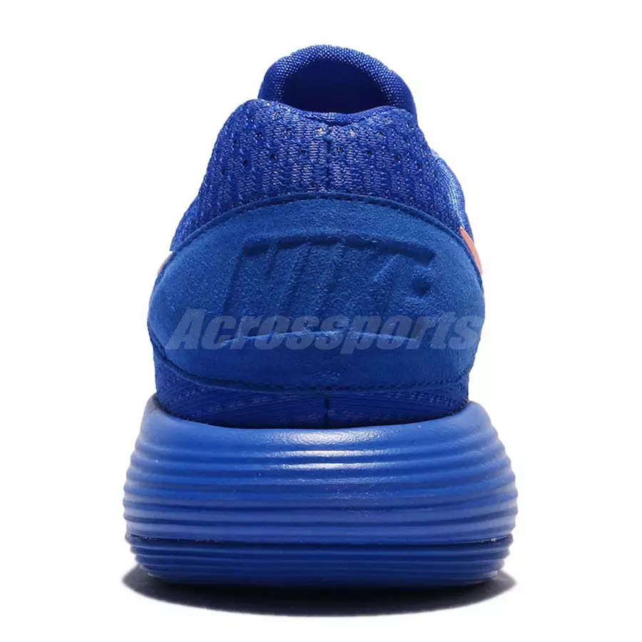 Сині кросівки Nike Hyperdunk 2017 Low Racer 897637-401