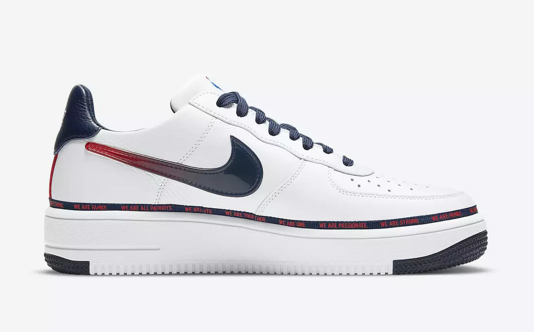 Nike Air Force 1 Ultraforce New England Patriots DB6316-100 Fecha de lanzamiento