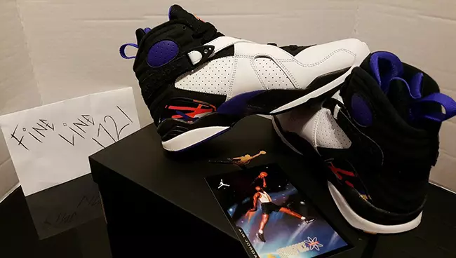 Three Peat Air Jordan 8 үш рет сүйкімділік