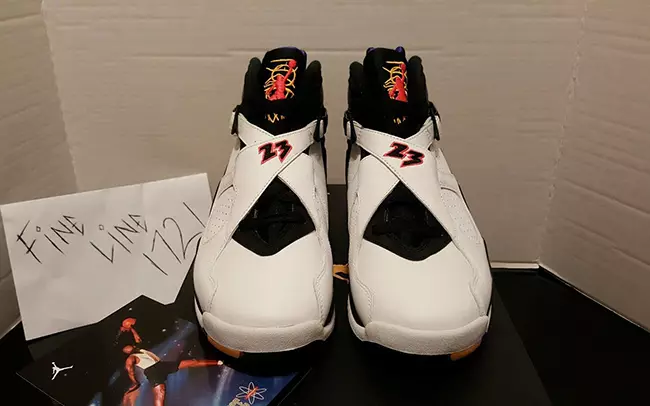 Three Peat Air Jordan 8 Tliet Darbiet CHARM