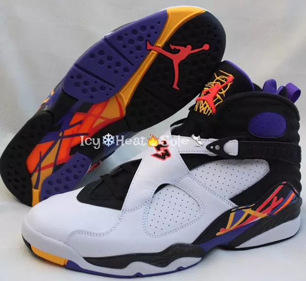 Air Jordan 8 Retro Três Turfa