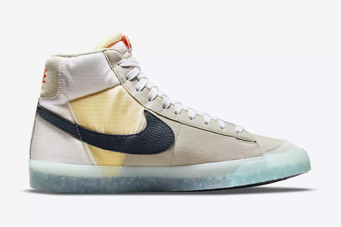 Nike Blazer Mid 77 Cream Armory Navy Orange Glacier Ice DH4505-200 Fecha de lanzamiento