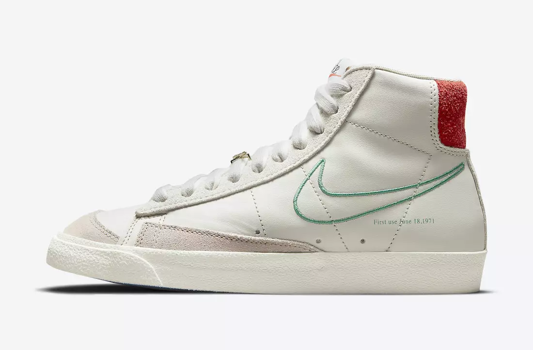 Nike Blazer Mid 77 SE Prvé použitie DH6757-001 Dátum vydania