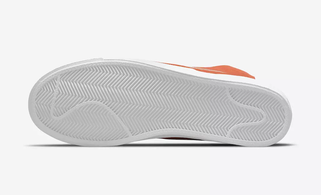 Nike Blazer Mid 77 Pirmo naudojimo Orange DC3433-800 išleidimo data