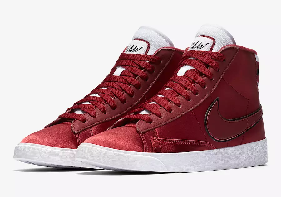 Nike Blazer Mid Satin Rouge Crush AV9375-605