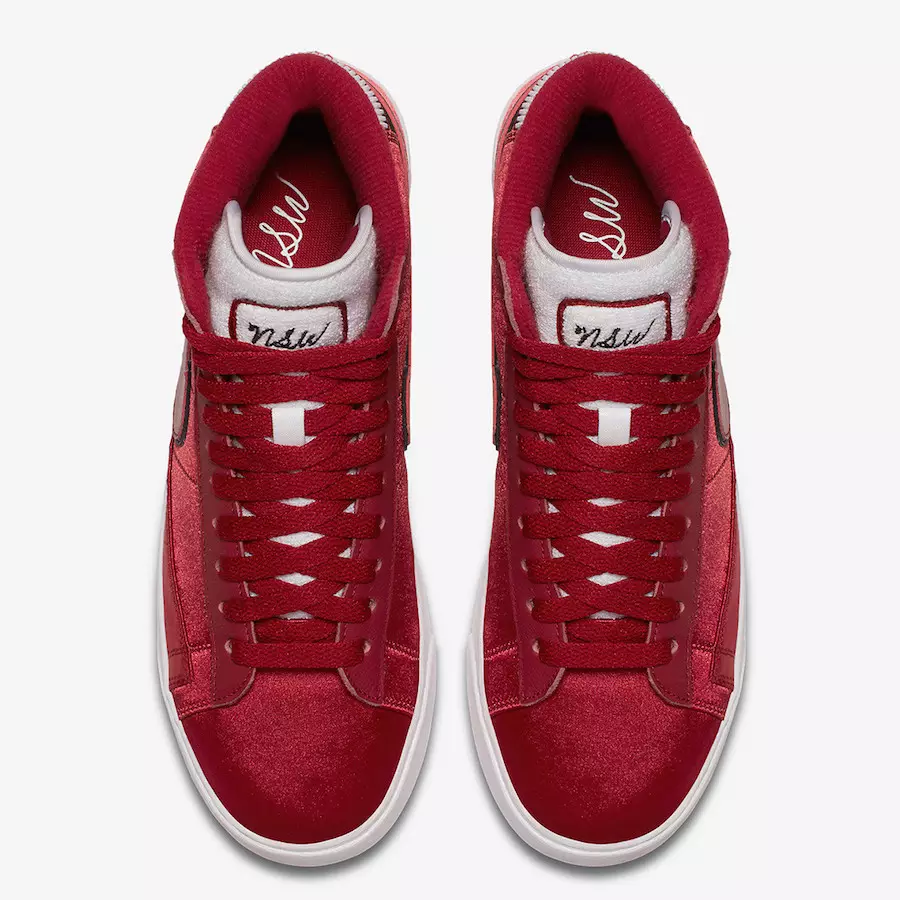 Nike Blazer Mid Satin Red Crush AV9375-605