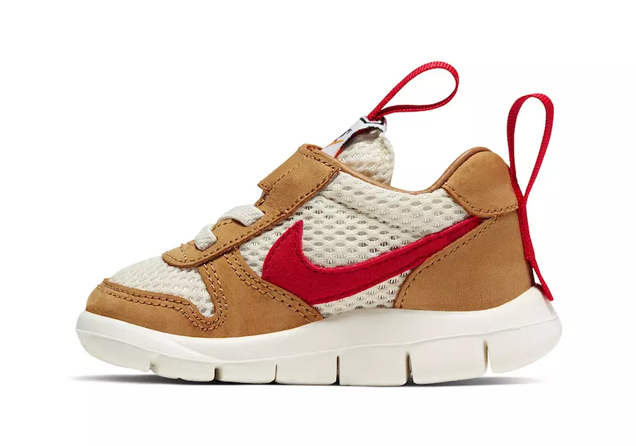 Tom Sachs Nike Mars Yard Cubrezapatillas Niños Tallas Fecha de lanzamiento