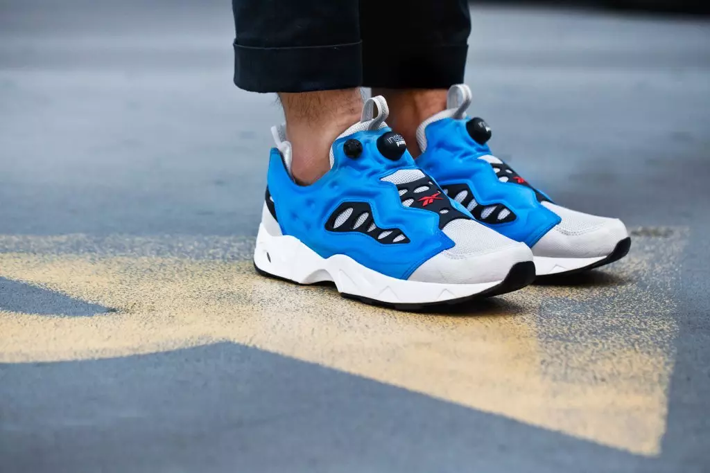 Reebok Insta Pump Fury Road Groc Blau