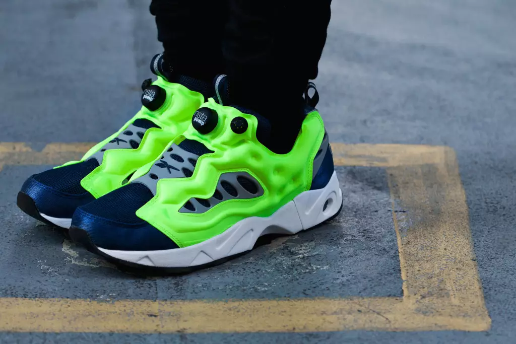 Reebok Insta Pump Fury Road Galben Albastru