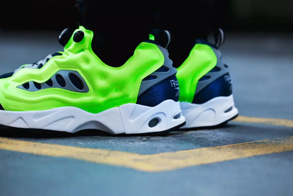 Reebok Insta Pump Fury Road Màu xanh lam vàng