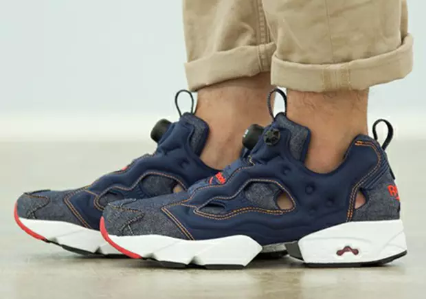 Zozotown Reebok Insta Pump Fury Denim