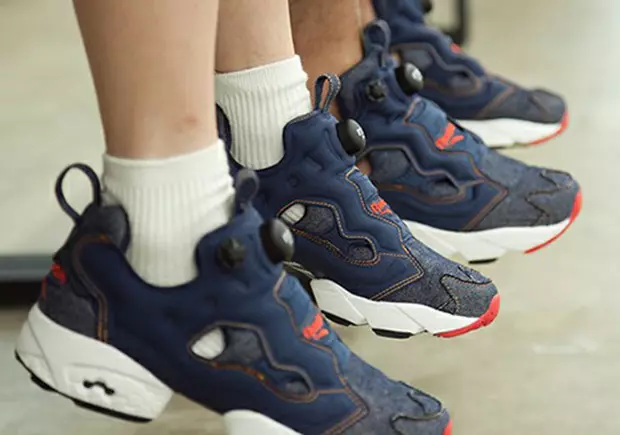 Zozotown Reebok Insta Pump Fury Denim