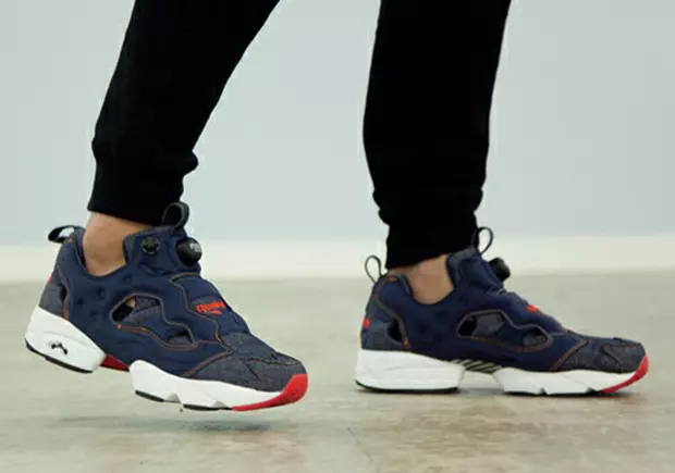 Zozotown Reebok Insta Pump Fury Denim