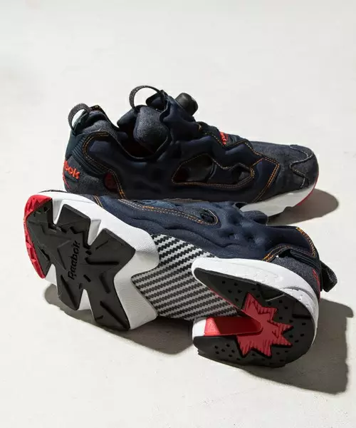 Zozotown x Reebok Insta Pump Fury Denim