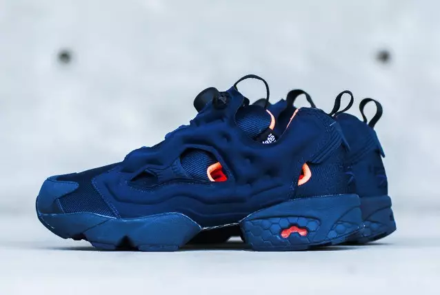 Reebok Insta Pump Fury Темно-синий Оранжевый