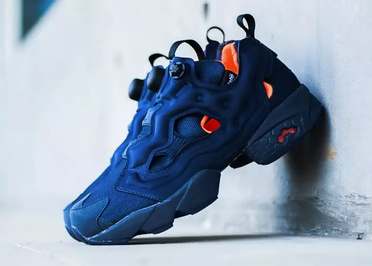 Reebok Insta Pump Fury Navy Orange