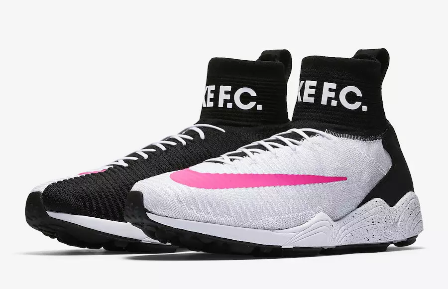 Nike Zoom Mercurial Flyknit IX Siyah Beyaz Pembe 852616-100