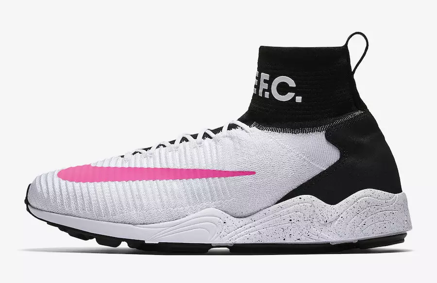 Nike Zoom Mercurial Flyknit IX қара ақ қызғылт 852616-100