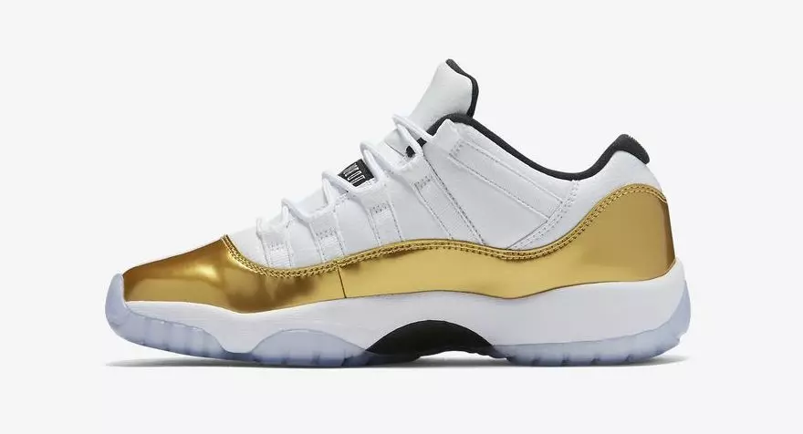 طلای سفید Air Jordan 11 Low GS