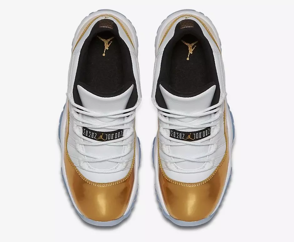 Hvítt gull Air Jordan 11 Low GS