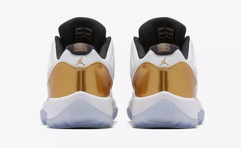 Witgouden Air Jordan 11 Low GS