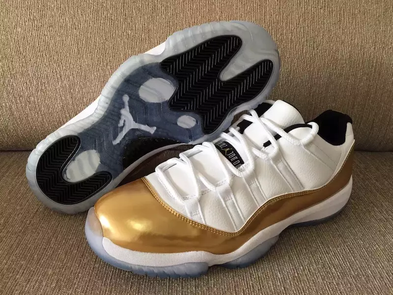 White Gold Air Jordan 11 ретро төмен