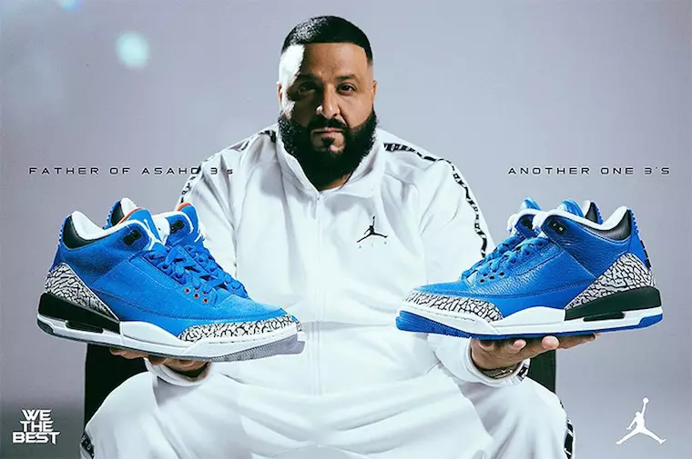 DJ Khaled zbulon "Babai është Asahd" dhe "Another One" Air Jordan 3s