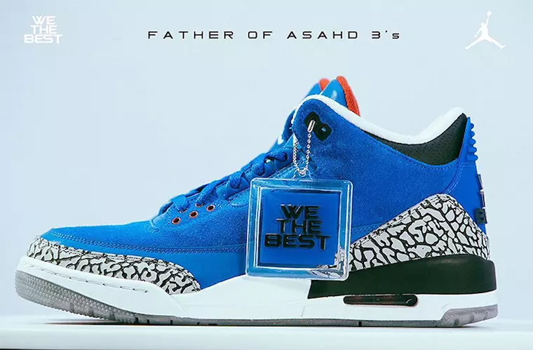 DJ Khaled Air Jordan 3 אן אנדער איין Air Jordan 3 פאטער פון Asahd