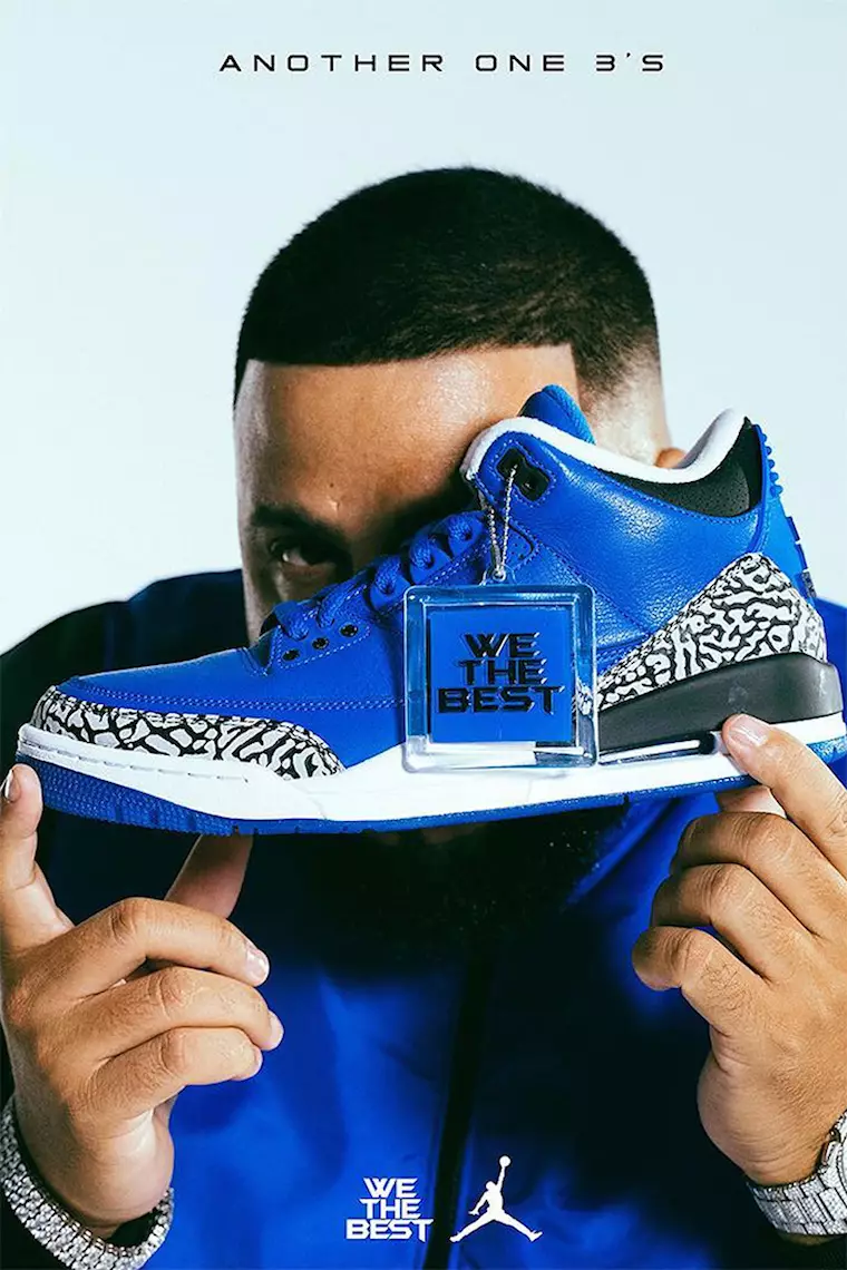 DJ Khaled Air Jordan 3 Kolejny jeden Air Jordan 3 Ojciec Asahd