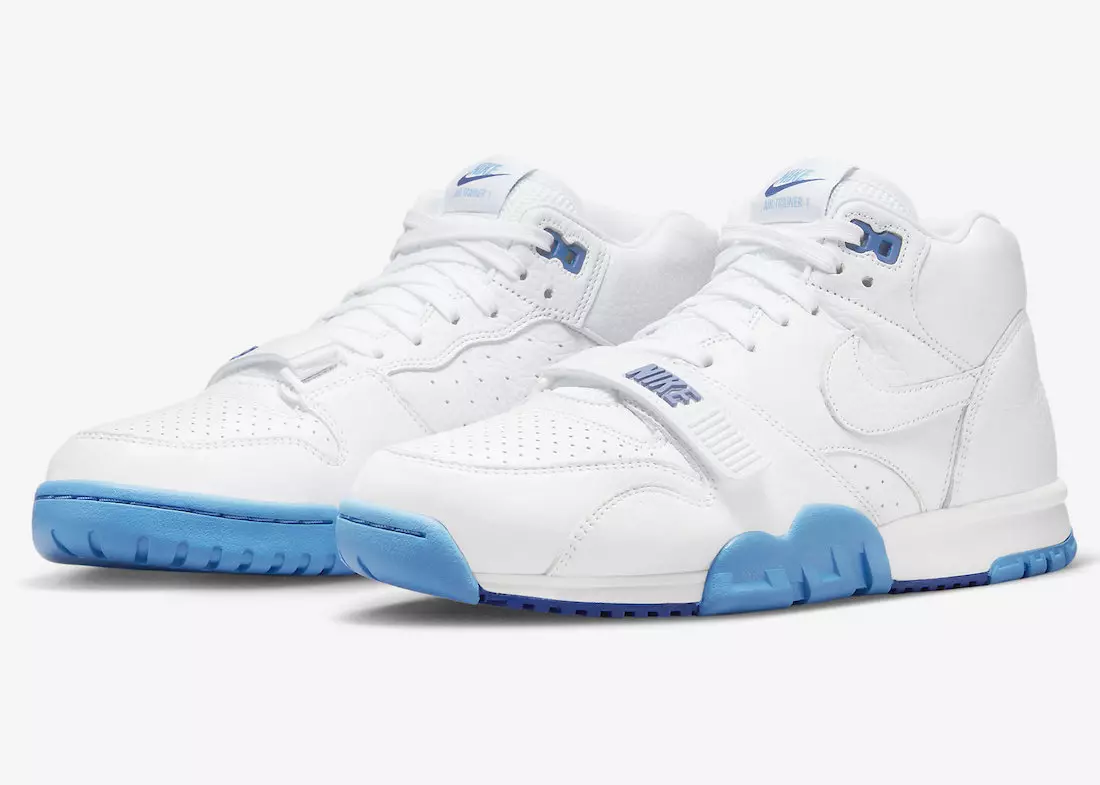 Nike Air Trainer 1 Don't I Know You White University Blue Old Royal DR9997-100 Tarikh Tayangan