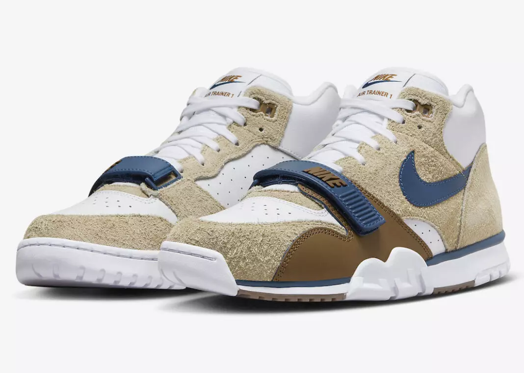 Nike Air Trainer 1 Limestone Valerian Blue Ale Pruun Valge DM0522-200 Väljalaskekuupäev