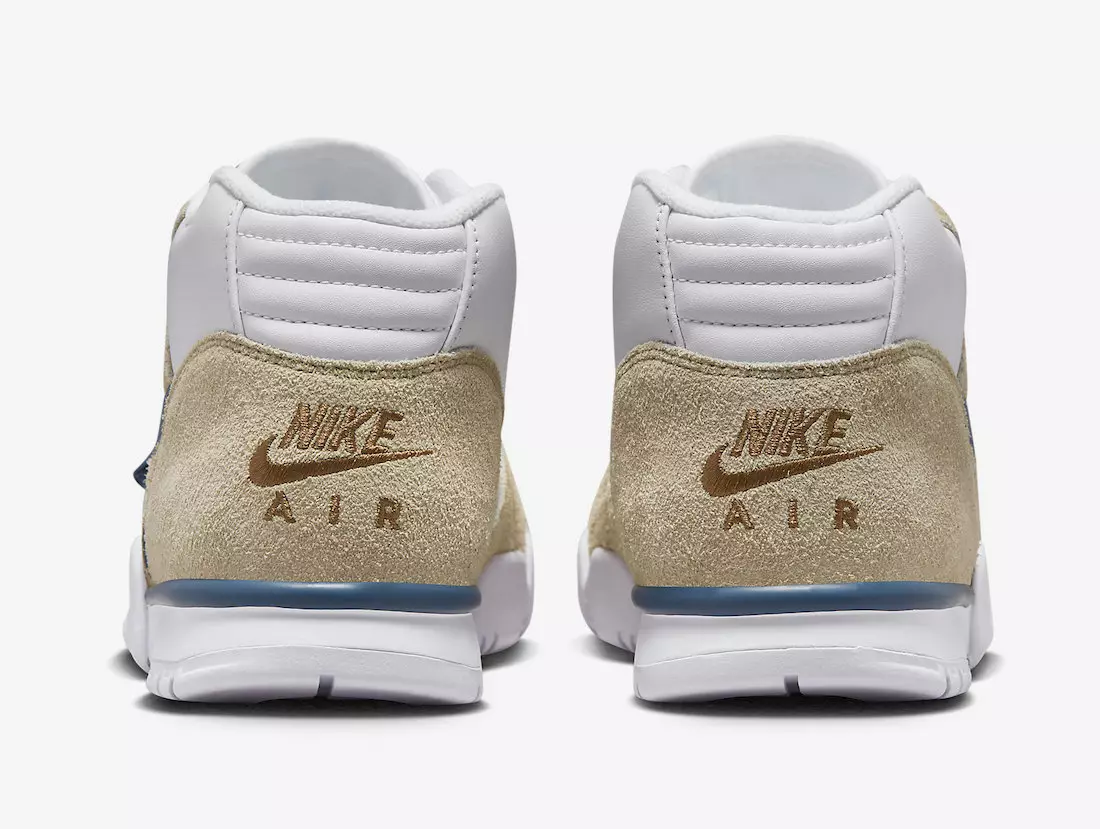 Nike Air Trainer 1 Limestone Valerian Blue Ale Brown White DM0522-200 Датум на издавање