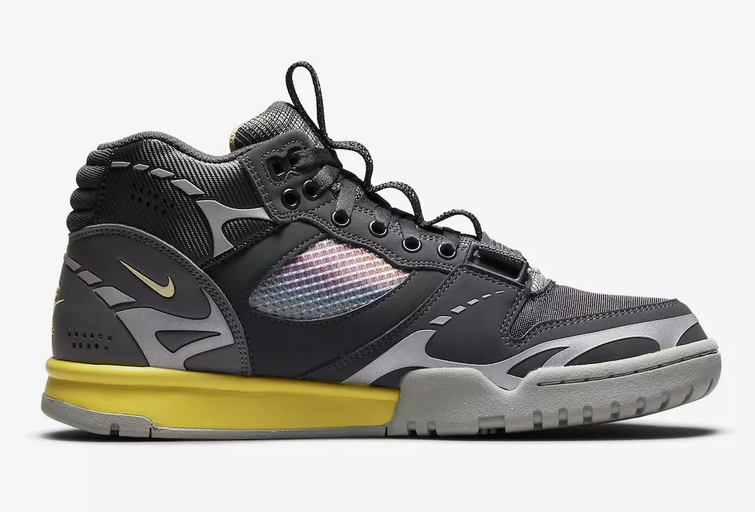 Nike Air Trainer 1 Utility כהה עשן אפור שחור ברזל אפור Off Noir DH7338-001 תאריך יציאה