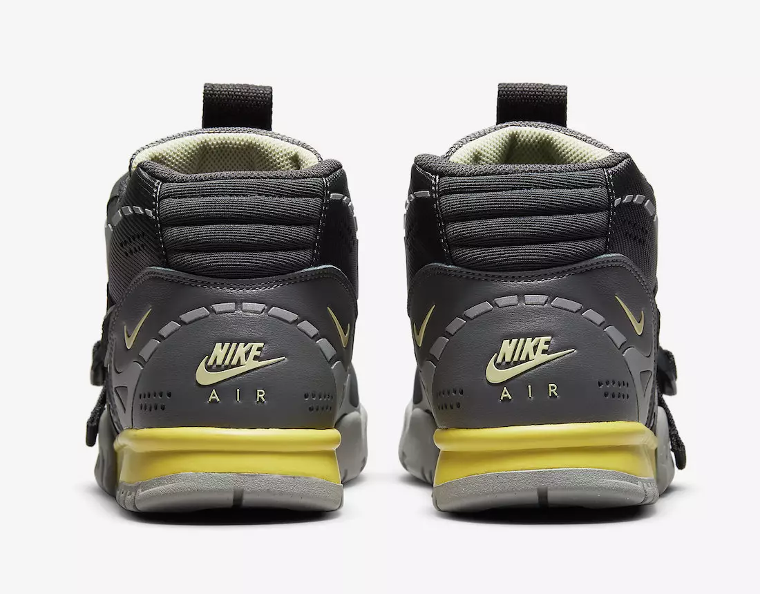 Nike Air Trainer 1 Utility Dark Smoke Grey Black Iron Grey Off Noir DH7338-001 Дата на издаване