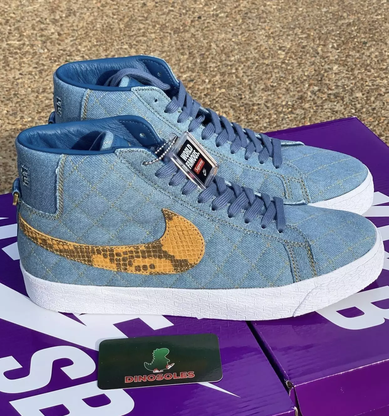 תאריך שחרור Supreme Nike SB בלייזר Mid Industrial Blue DX8421-400