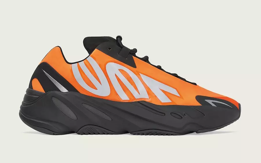 adidas Yeezy Boost 700 MNVN Orange FV3258 Útgáfudagur