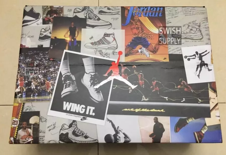 Pakiranje kutije za cipele s posterom Air Jordan 6 Pinnacle