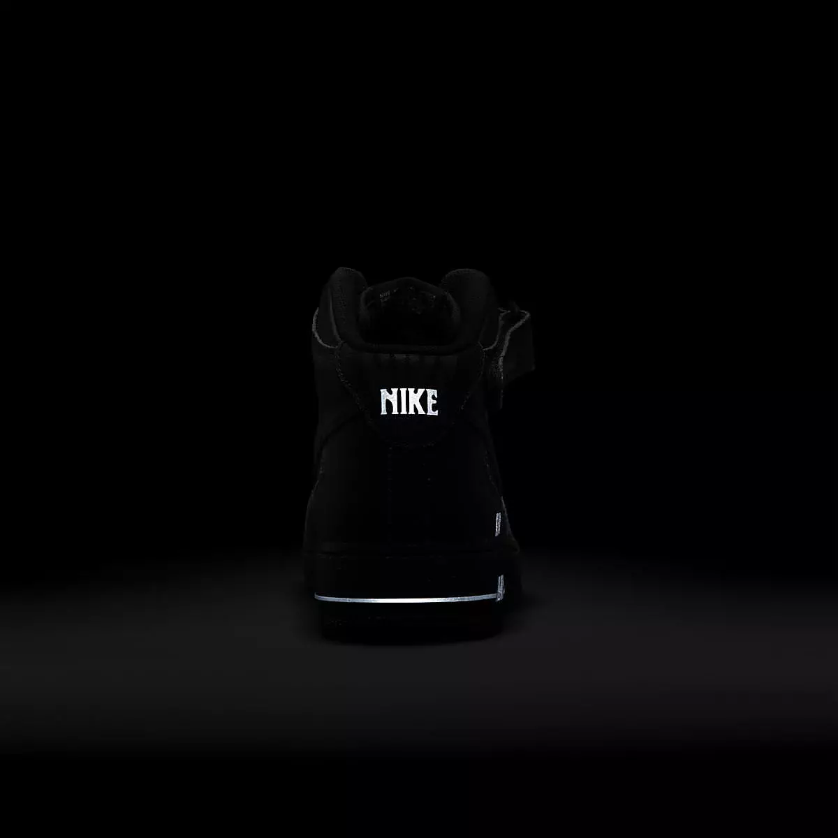 Nike Air Force 1 Mid Off Noir Black Light Smoke Grey DQ7666-001 Санаи барориши