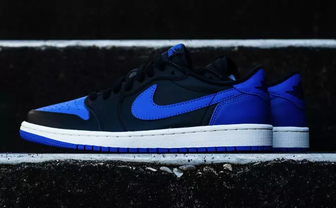 Air Jordan 1 Retro Low OG Varsity Royal Black Sail