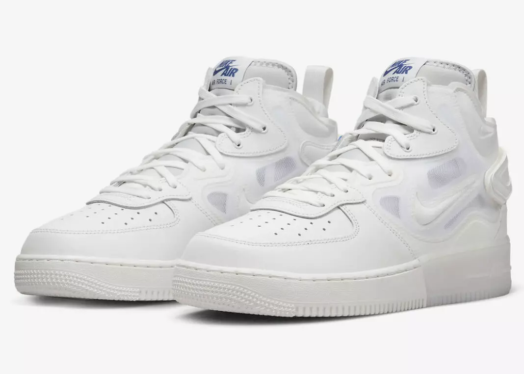 Nike Air Force 1 Mid React White DQ1872-101 Шығарылған күні