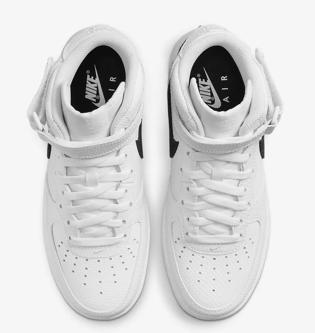 Датум на издавање на Nike Air Force 1 Mid White Snakeskin DZ5211-100