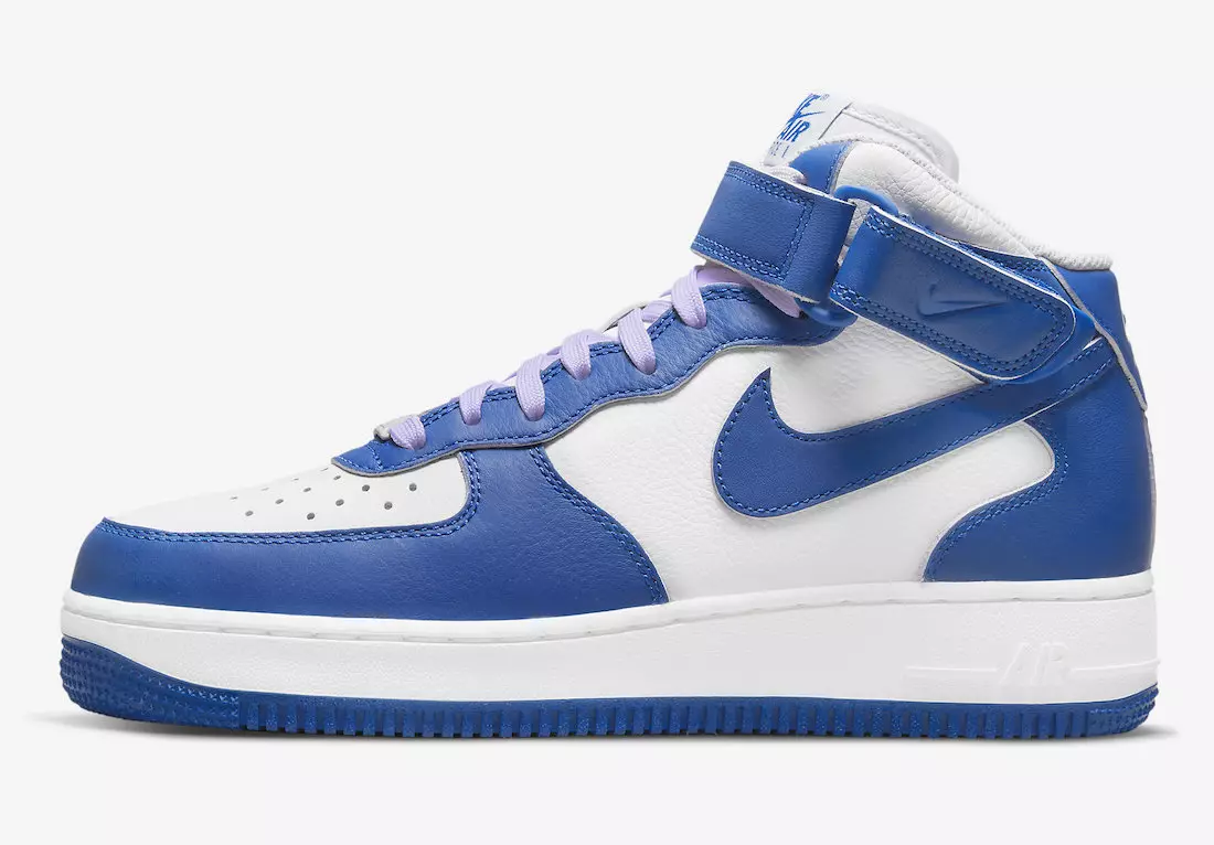 Data e publikimit të Nike Air Force 1 Mid Blue White DX3721-100