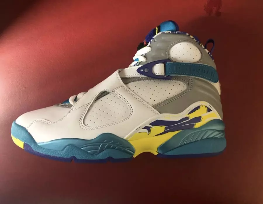 Air Jordan 8 White Aqua WMNS CI1236-100 2019 Julkaisupäivä