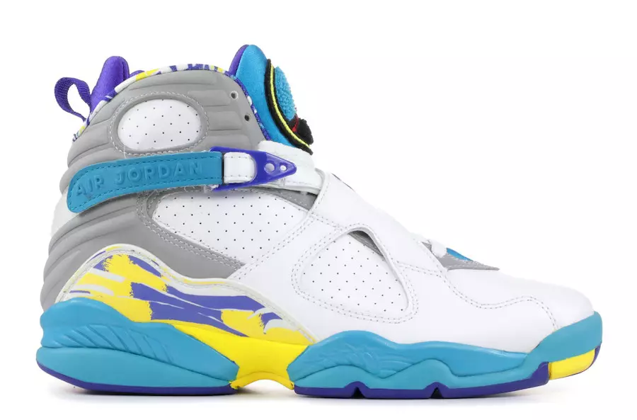 Air Jordan 8 White Aqua CI1236-100 Data lansării