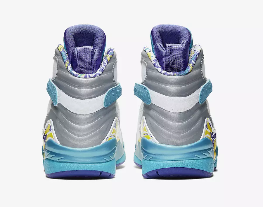 Air Jordan 8 Wit Aqua CI1236-100 2019 Releasedatum Prijs