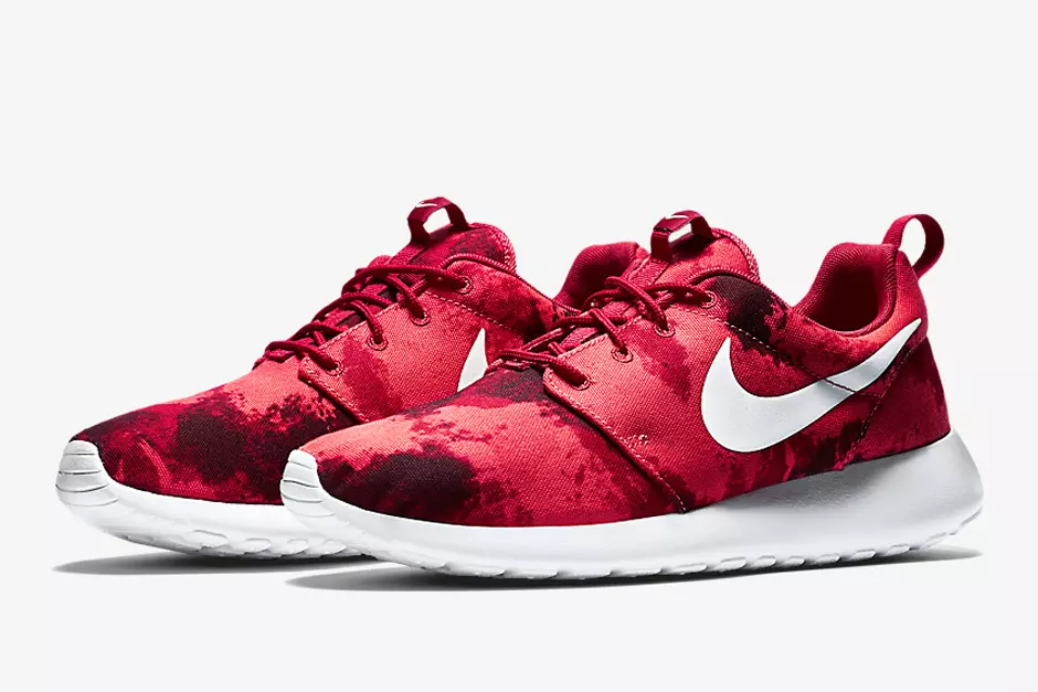 Nike Roshe One Print Deep Burgundy