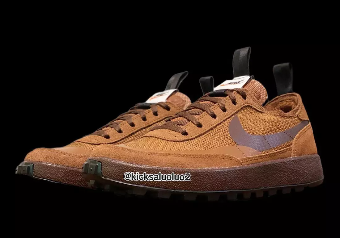 Tom Sachs NikeCraft Allgemeng Zweck Schong Brown DA6672-201 Release Datum