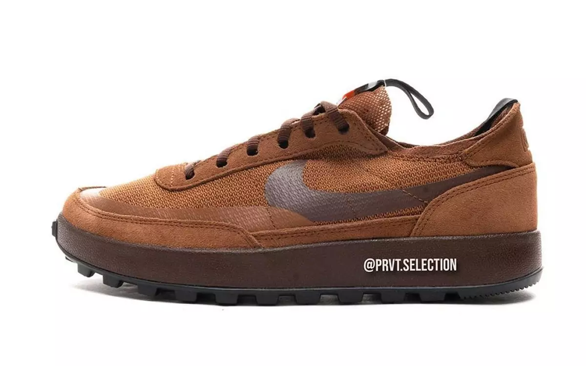 Абутак агульнага прызначэння Tom Sachs NikeCraft Brown DA6672-201 Дата выпуску