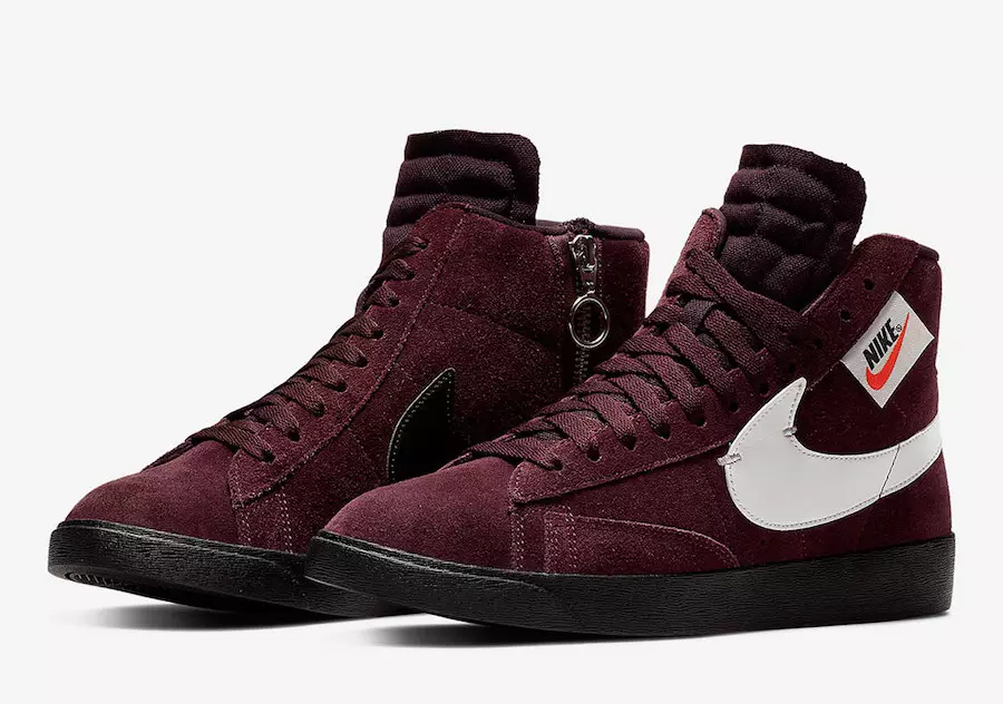 Nike Blazer Mid Rebel Burgund Crush BQ4022-600